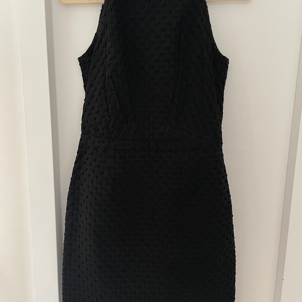 NWOT Tory Burch textured Black Dress